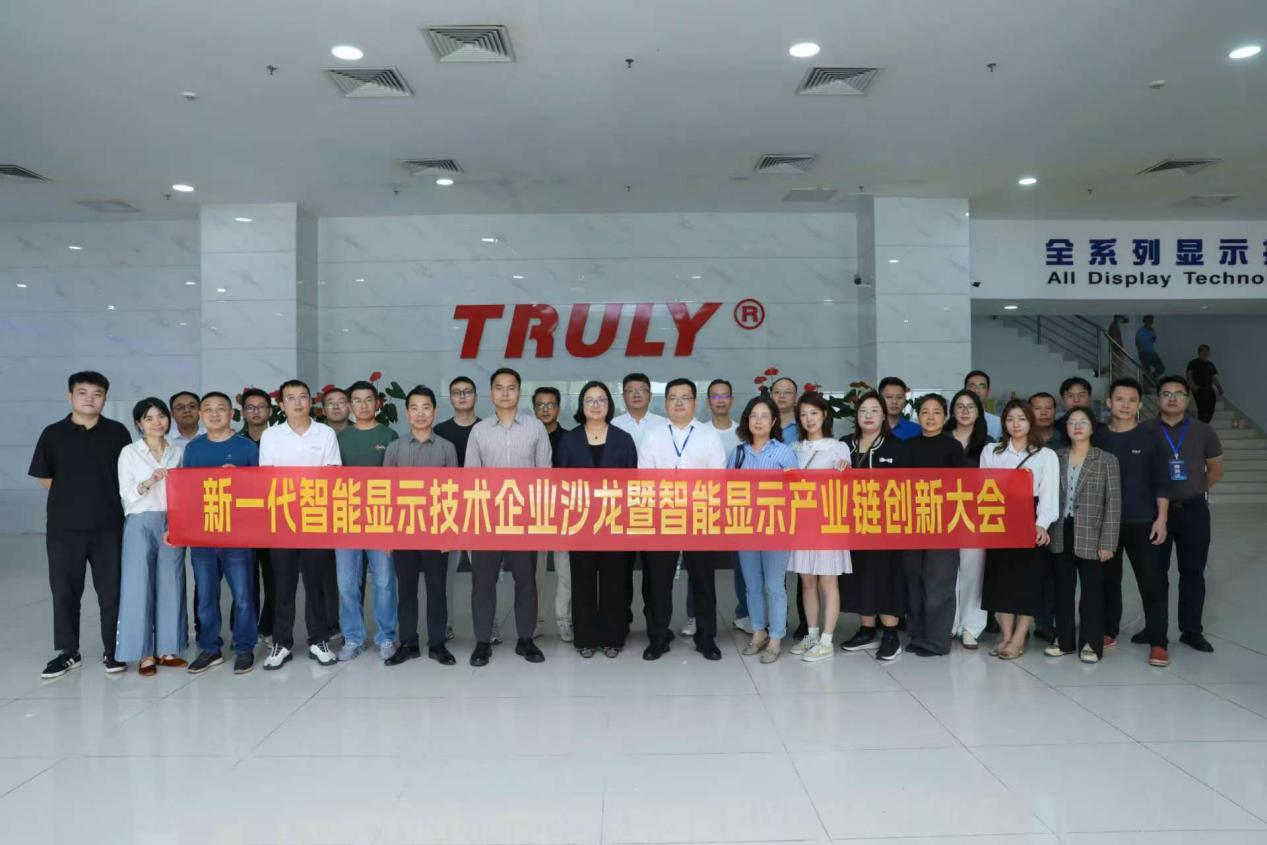 新一代智能显示技术企业沙龙暨智能显示产业链创新大会圆满举行(图8)